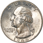 1944-P Washington Quarter