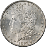 1897-P Morgan Silver Dollar PCGS MS63 Blast White Great Eye Appeal