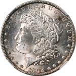 1902-O Morgan Silver Dollar NGC MS65 - Toning