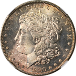 1880-S Morgan Silver Dollar NGC MS66 - Toning