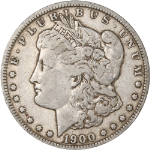 1900-O Morgan Silver Dollar - VAM 29A - Die Crack