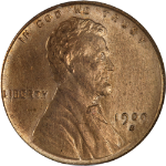1909-S VDB Lincoln Cent ANACS Unc Details Key Date Nice Eye Appeal Strong Strike