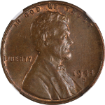1944-D/S Lincoln Cent FS-511 NGC MS64 BN Nice Eye Appeal Nice Strike