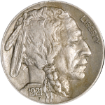 1921-P Buffalo Nickel