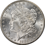 1884-CC Morgan Silver Dollar PCGS MS63 Blast White Great Eye Appeal