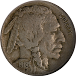1918-D Buffalo Nickel NGC VF30 Superb Eye Appeal Nice Strike