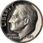 1970 No &#39;S&#39; Roosevelt Dime Proof CAC Grading PR68 CAM Blazing White