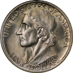 1934 Boone Commem Half Dollar NGC MS64 Great Eye Appeal Strong Strike