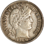 1914-D Barber Dime