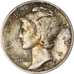1917-D Mercury Dime