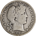 1895-P Barber Half Dollar