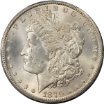1879-CC Morgan Silver Dollar Capped Die PCGS MS63+ Key Date Nice Eye Appeal