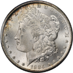 1884-CC Morgan Silver Dollar PCGS MS65 Nice Eye Appeal Strong Strike