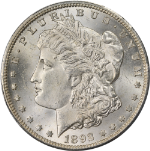 1892-CC Morgan Silver Dollar PCGS MS64 Key Date Blast White Superb Eye Appeal
