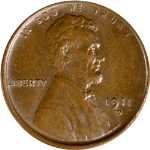 1911-D Lincoln Cent - Choice+