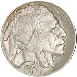 1914-P Buffalo Nickel - Planchet Lamination