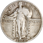 1928-D Standing Liberty Quarter