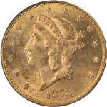 1878-S Liberty Gold $20 PCGS MS62 Nice Eye Appeal Strong Strike
