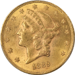 1889-P Liberty Gold $20 PCGS MS61 Nice Eye Appeal Nice Strike