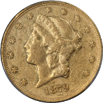 1879-O Liberty Gold $20 PCGS XF45 Key Date Nice Strike Nice Color RARE