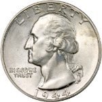 1944-P Washington Quarter