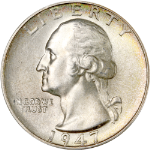 1947-S Washington Quarter