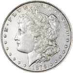 1878-P 8TF Morgan Silver Dollar - Cleaned