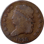 1826 Half Cent
