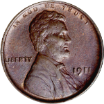 1911-P Lincoln Cent