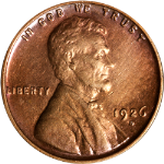 1926-D Lincoln Cent - Cleaned
