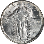 1926-D Standing Liberty Quarter PCGS MS63 Blast White Nice Eye Appeal