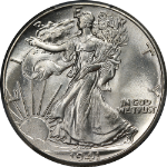 1941-P Walking Liberty Half PCGS MS65 Blast White Gem Superb Eye Appeal