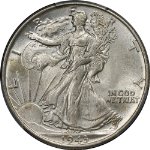 1943-P Walking Liberty Half PCGS MS64 Decent Eye Appeal Nice Strike