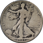 1921-D Walking Liberty Half PCGS G06 Key Date Great Eye Appeal Nice Strike