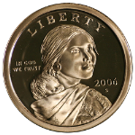 2006-S Sacagawea Dollar Proof Roll 25 Coin Lot