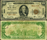 Honolulu HI $100 1929 T-1 National Bank Note Ch #5550 Bishop First NB Very Good