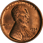 1934-P Lincoln Cent Nice BU - STOCK