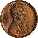 1936-P Lincoln Cent Nice BU - STOCK