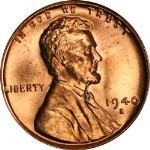 1940-S Lincoln Cent Nice BU - STOCK