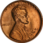 1941-D Lincoln Cent Nice BU - STOCK