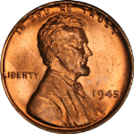 1945-P Lincoln Cent Nice BU - STOCK