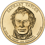 2009-P Zachary Taylor Presidential Dollar BU $1