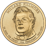 2010-P Millard Fillmore Presidential Dollar BU $1