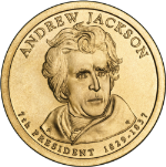 2008-D Andrew Jackson Presidential Dollar BU $1