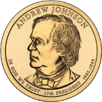 2011-P Andrew Johnson Presidential Dollar Bu $1