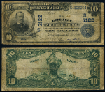 Louisa KY $10 1902 DB National Bank Note Ch #7122 Louisa NB Good