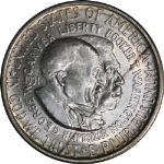 1951-P Washington-Carver Commem Half Dollar Nice Unc  TONING LINE OBV