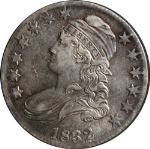 1832 Bust Half Dollar AU/BU Detail O-105a R.3 Just a trace of rub