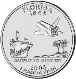 2004-D Florida Quarter BU Single