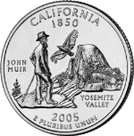 2005-P California Quarter BU Single